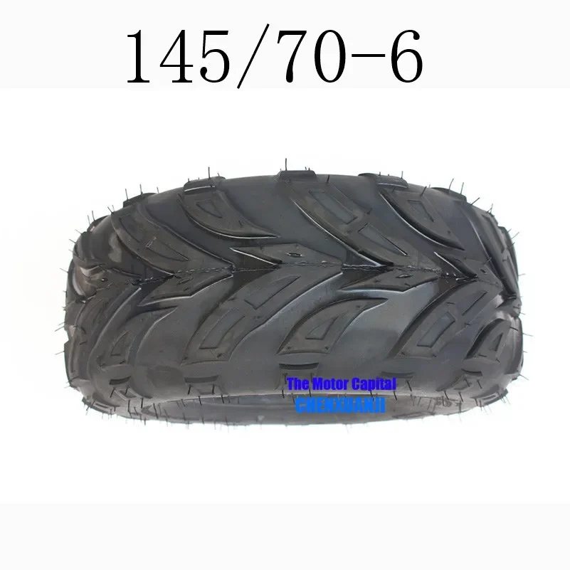 Hot Sale 6 Inch ATV Tubeless Tires 145/70-6 Fit for Four Wheel Vehcile 50cc 70cc 110cc Small  Front or Rear Wheels