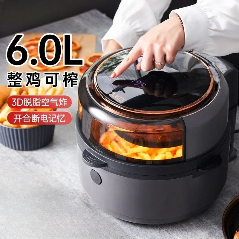 

Air fryer household large capacity oil-free air fryer electric oven fully automatic household electric fryer air fryers