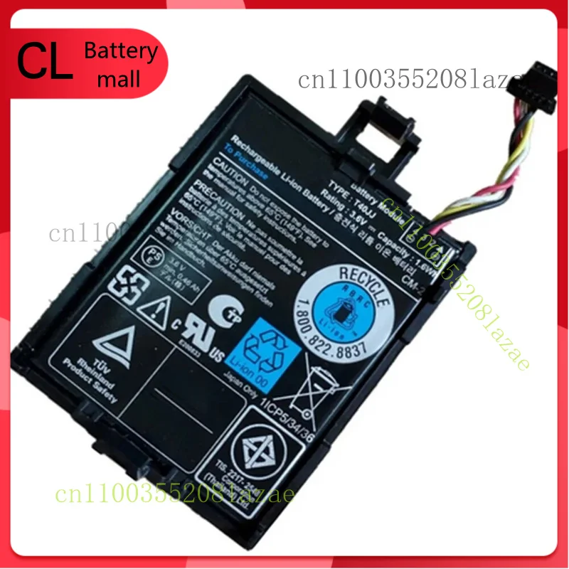 T40JJ 70K80 H132V Battery for PERC RAID H710 H710P H730 H810 H830 R520 R620 M620