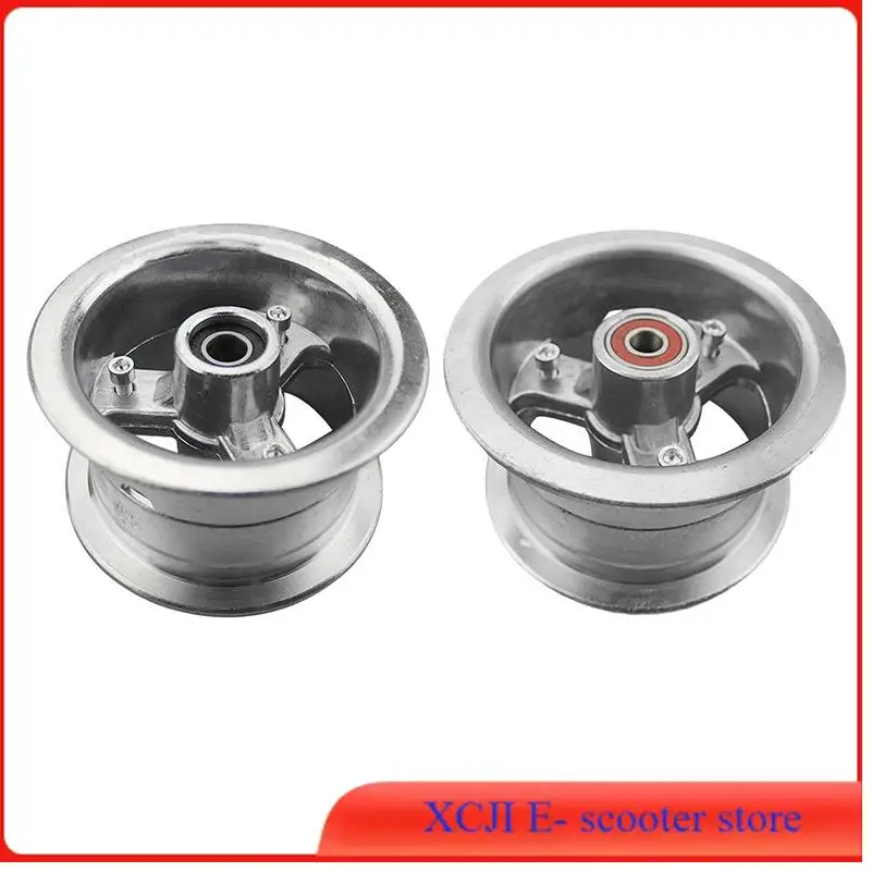 3.00-4 4.10-4 4 polegadas Pneu Scooter Cubos de roda de alumínio adequados para scooter bicicleta ATV Go Kart