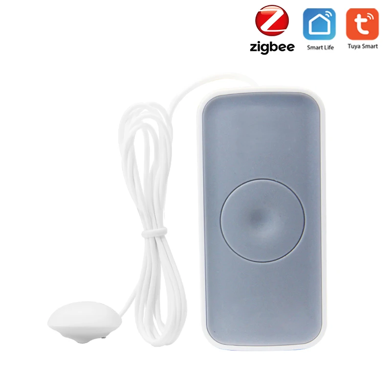 Zigbee Wireless Water Leakage Sensor Flood Detector Alarm Working With Smart Life Gateway For Home School Use