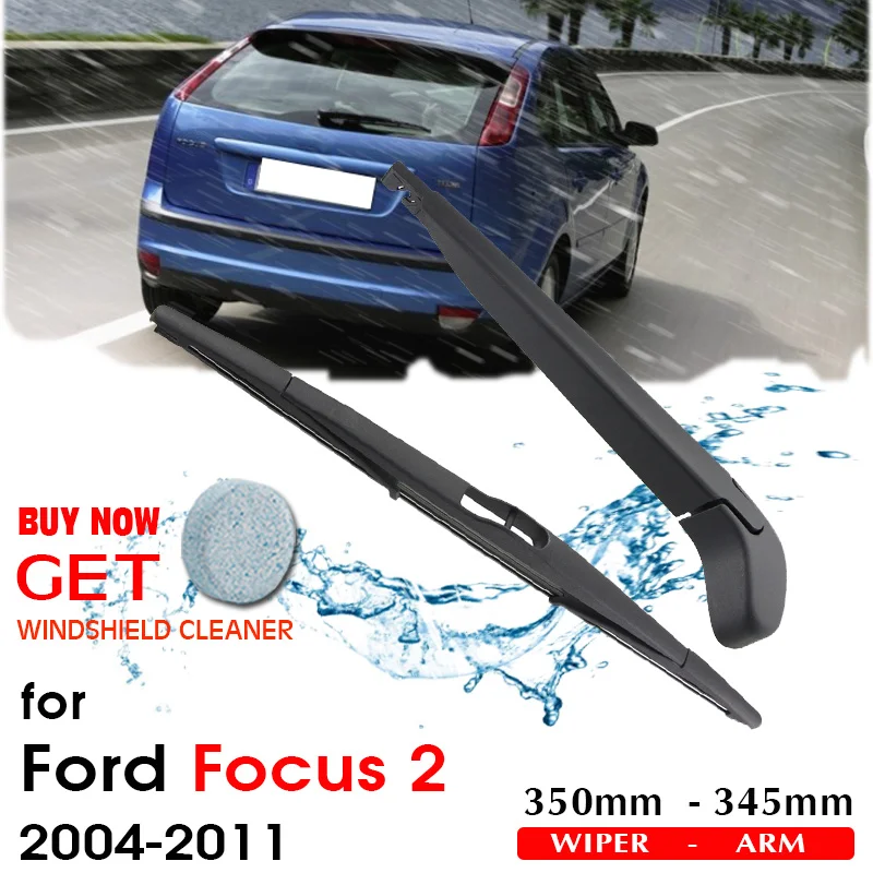 Car Wiper Blade Rear Back Window Windscreen Windshield Wipers For Ford Focus 2 Hatchback 350 mm 2004-2011 Auto Accessories