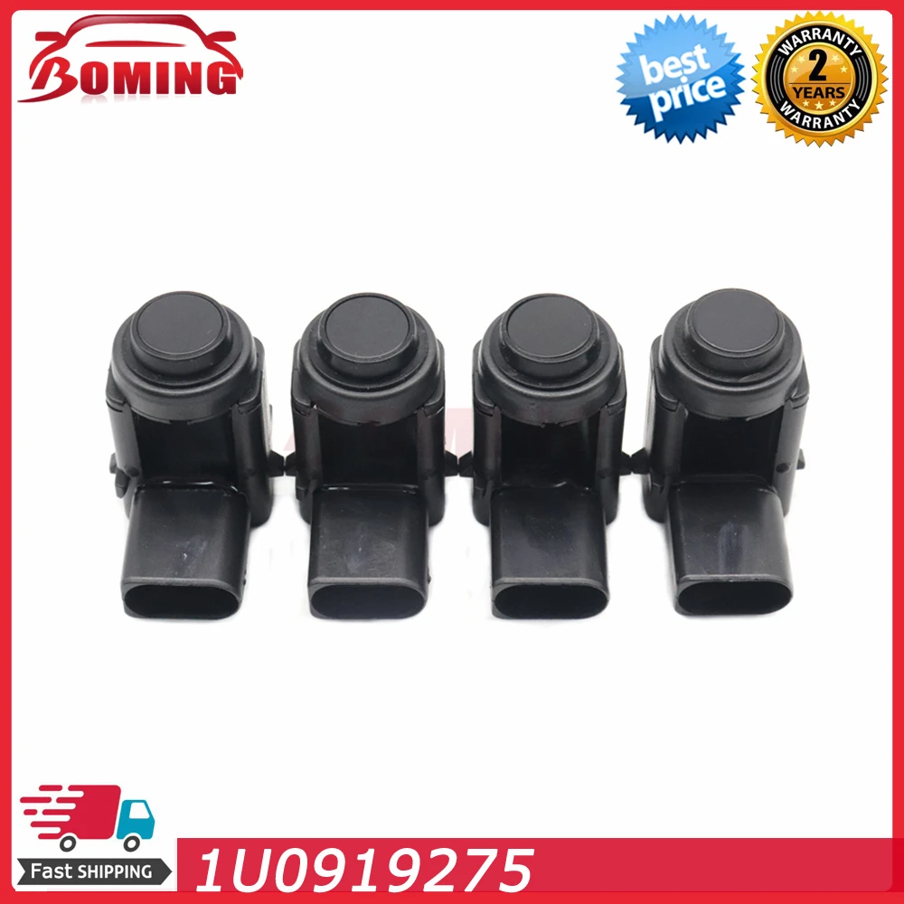 4Pcs PDC Parking Sensor Bumper Reversing Radar 1U0919275 For Skoda VOLKSWAGEN Bora EOS Golf Jetta Touareg 0263003187