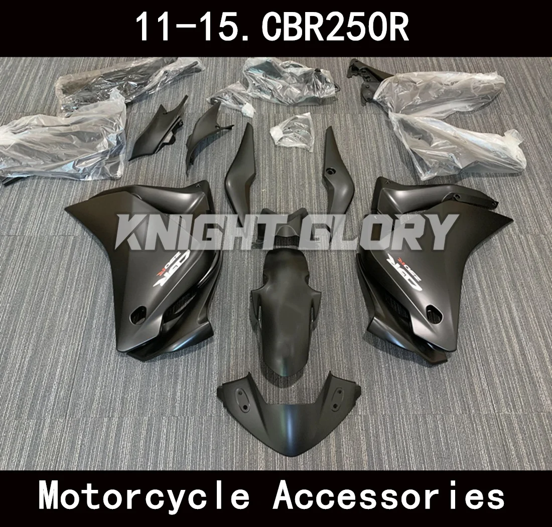 

Plastic motorcycle cover kit suitable for CBR250R models from 2011-2016 High-quality ABS injection molded kit.