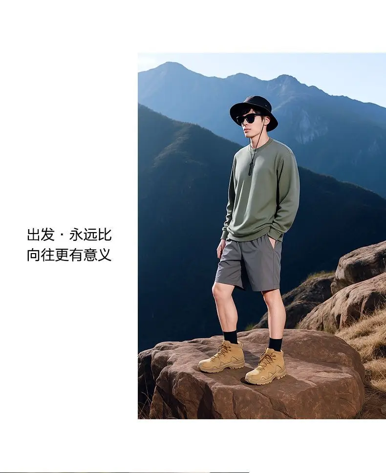 Mens Shoes Fashion Flat Boat Shoes Breathable Large Size Casual Shoes Leather Outdoor Anti-slip Sneakers Mens Loafers