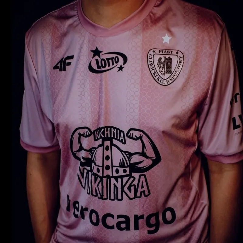 

2025 Polish Football Men's and Women's Printed T-shirt, Piast Gliwice Special Edition Adult Jersey