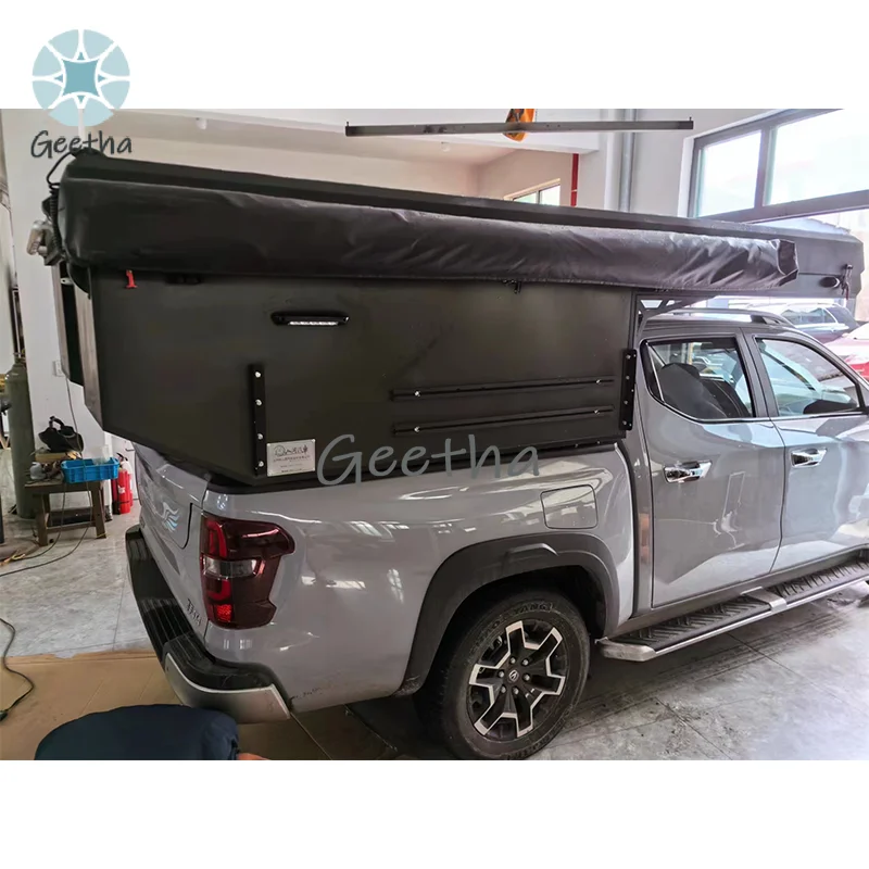 SH New Version Aluminum Lightweight Aluminium or Steel Hardtop Topper Camper Truck Bed Canopy for Different Pickup