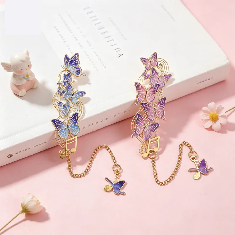 24pcs-aesthetic-metal-bookmarks-charm-stationery-wholesale-metal-bookmarks-for-book-reading-bookish-accessories-study-system