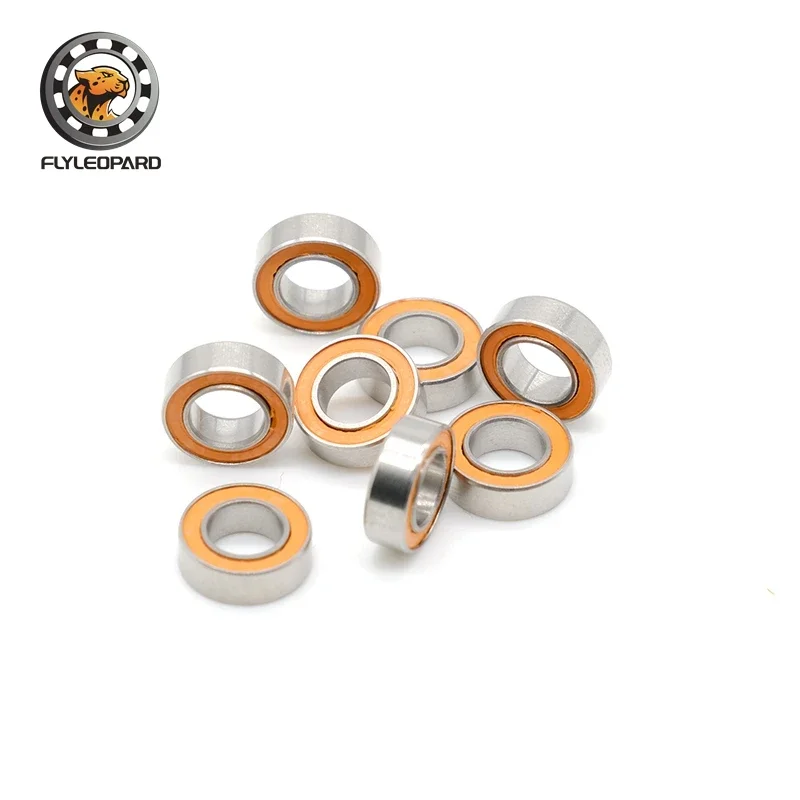 

1PC 5x9x3mm SMR95 RS CB Rubber Seals Stainless Steel Hybrid Ceramic Bearing SMR95 5x9x3mm ABEC-7 Ball Bearings