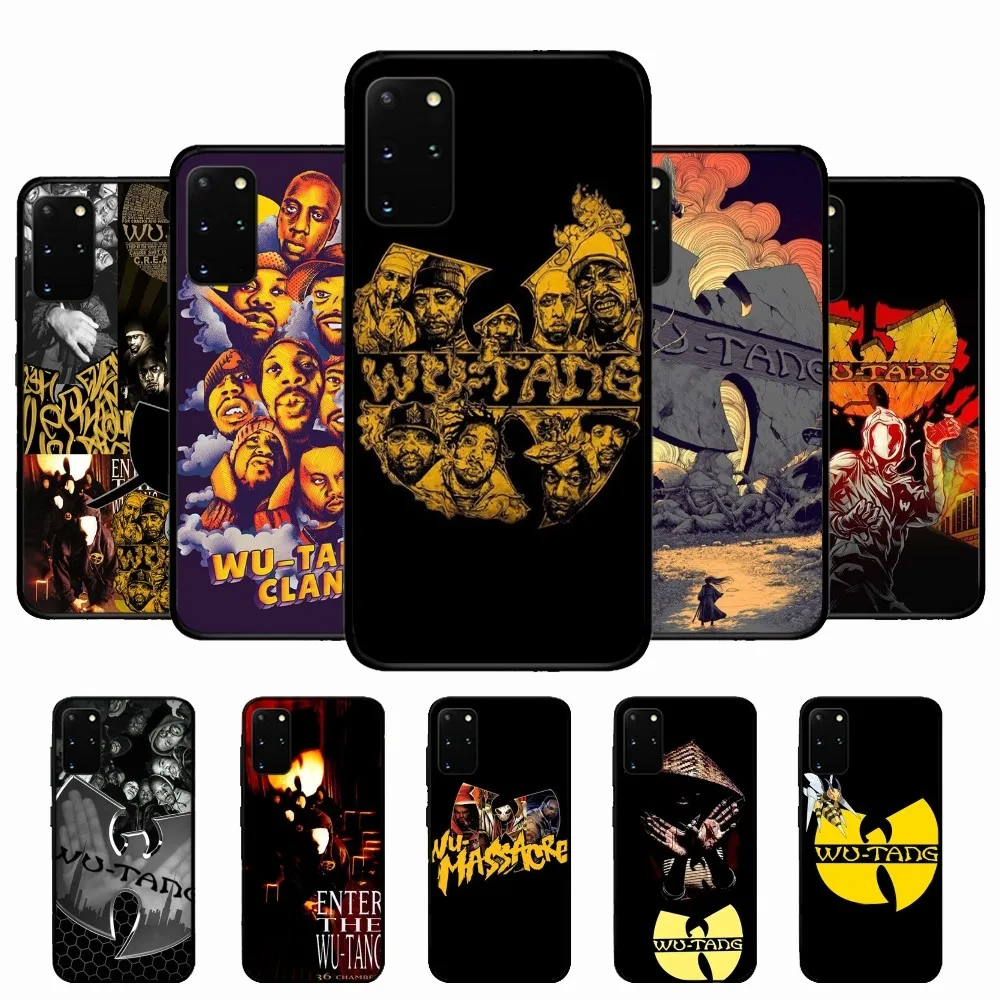 Hip-Hop Band W-Wu-Tang Phone Case Silicone PC+TPU For Samsung S10 20 30 22 23 24 Plus Lite Ultra Cover