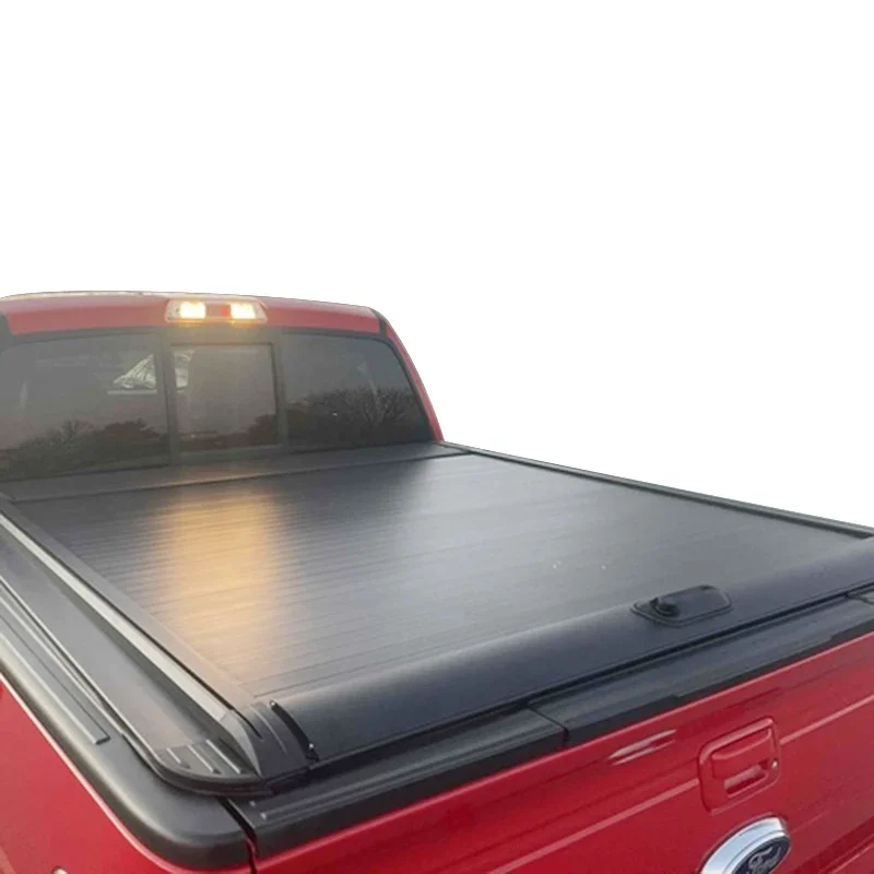 Pickup Retractable Aluminum Truck Tonneau Cover for Hilux Revo Vigo BT-50 Bt50 Dmax D-max Ranger Triton L200 Amarok 2000-2025