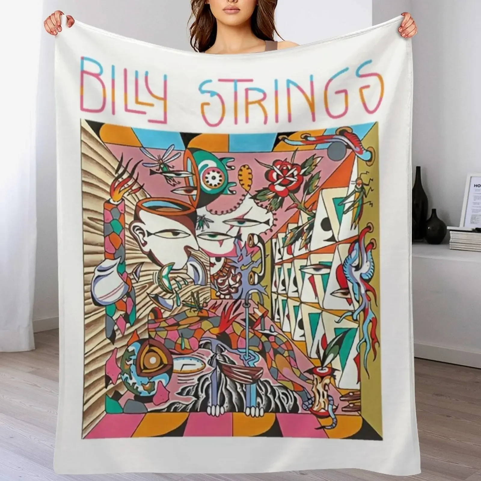 Billy Strings T-ShirtBilly Billy Throw Blanket For Sofa Thin Camping blankets and throws Thermals For Travel Blankets