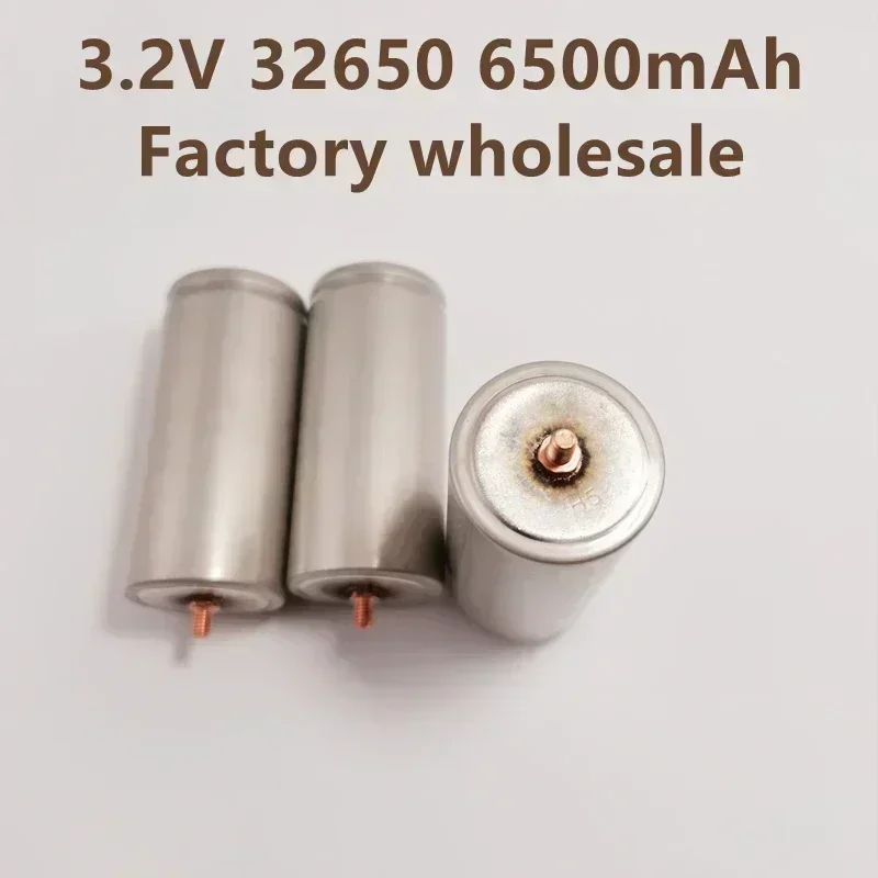 

10pcs100% Original 32650 6500mAh 3.2V lifepo4 Rechargeable Battery Professional Lithium Iron Phosphate Power Battery with screw