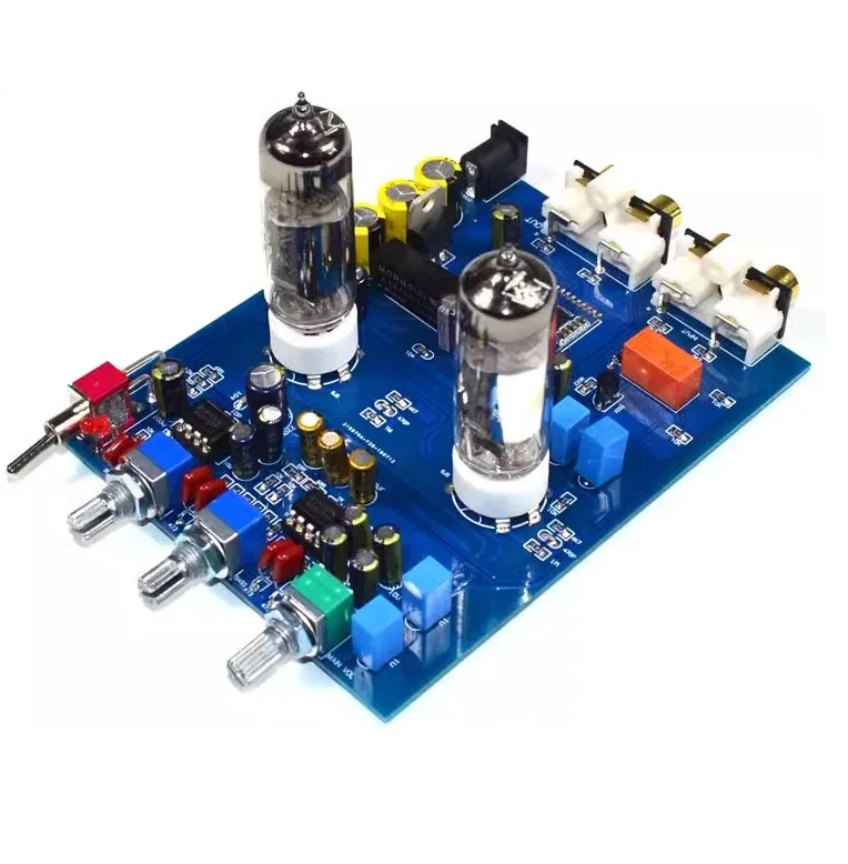 

Amplificador Bluetooth Tube Preamplifier Fever Hifi 6J5 Bile Vacuum Tube Preamp NE5532 Pre Amplifier Tone Control Board