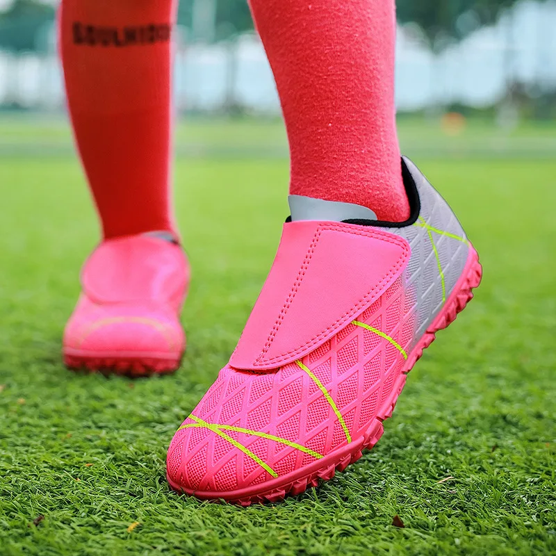 Original Fashion Football Sneakers for Children Professioanl Indoor Soccer Turf Shoes Size 29-39 Brand Sneakers Child Trainers