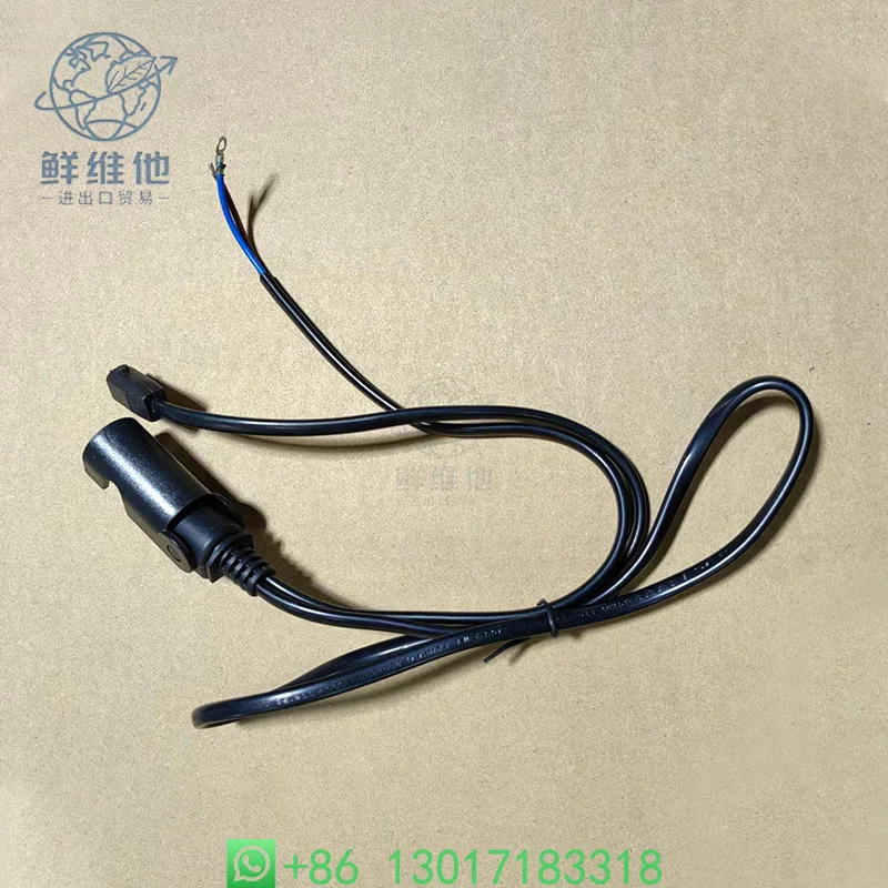 

0.6m Big DIN 5P Female Splitter Cable with Big Clamp 01 Male Pin Dual Flat Wire Connection Cable