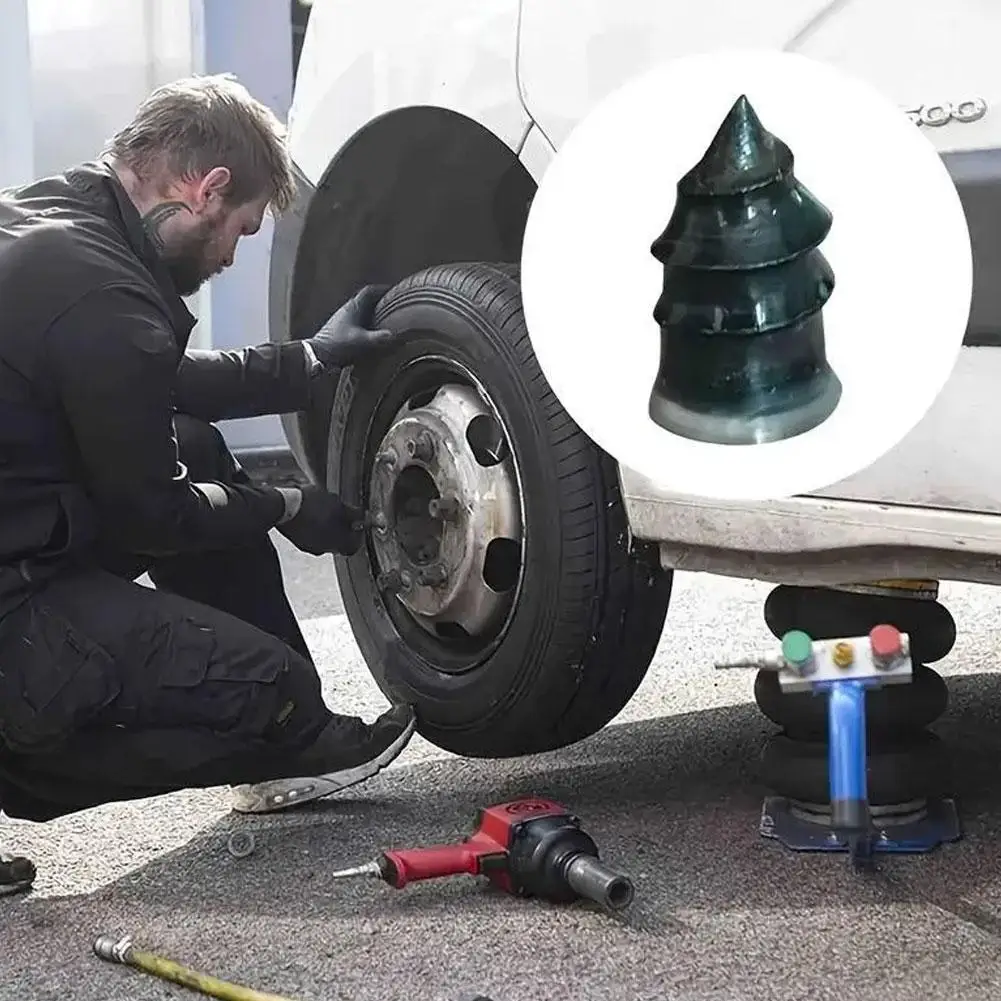 Vacuum Tire Puncture Repair Kit with Screwdriver & Storage Box Self-Service Plug & Patch for Car, Truck, Motorcycle, Bike Tire image 4