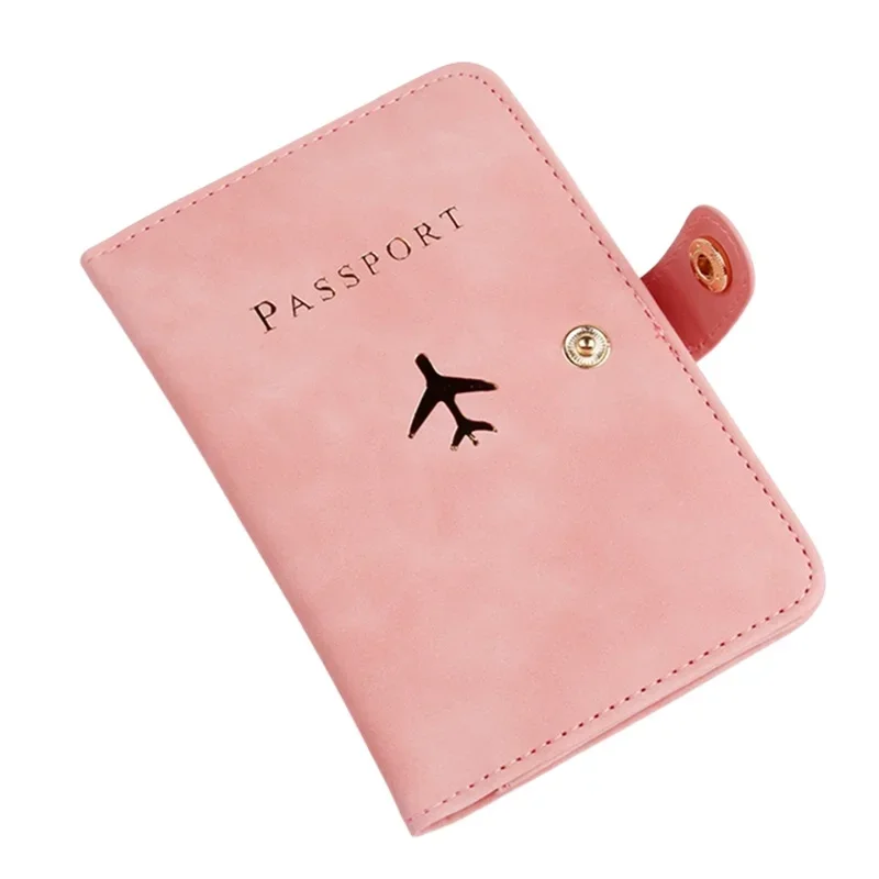 

1pc PU Leather Hasp Passport Cover Case with 3 Business ID Credit Card Slots Travel Accessories Passport Holder Sleeve Organizer