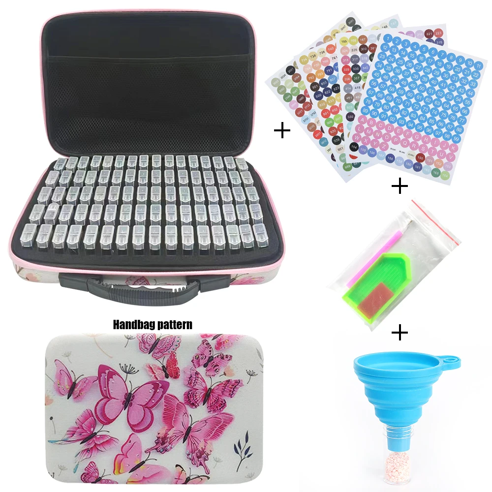 Diamond Painting Suitcase Paintings Tools Accessories Container for Beads Storage Bead Organizer Box or Bag Dimond Accessory Lot