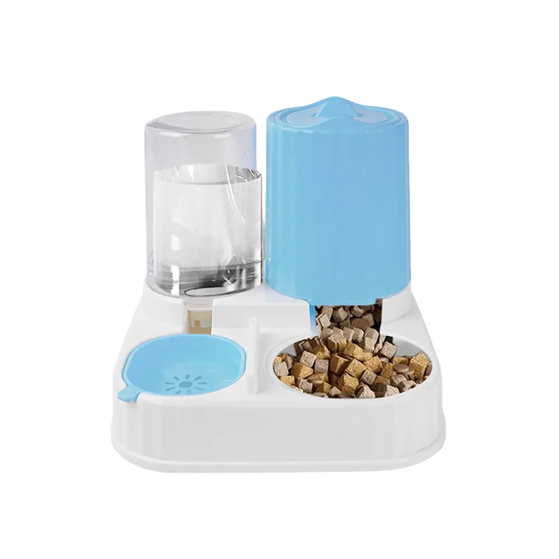 Dispensador automático 2 en 1 para gatos: agua y comida fácil - imagen 3
