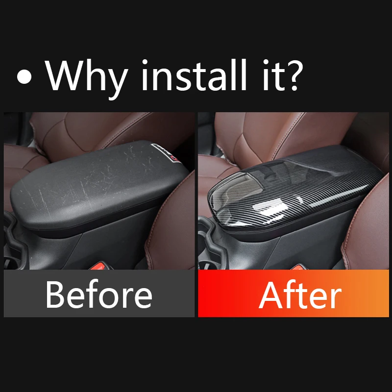 For Toyota RAV4 XA50 2019 2020 2021 2022 2023 2024 2025 RAV 4 Hybrid Accessories Car Armrests Storage Box Mat Cover Waterproof