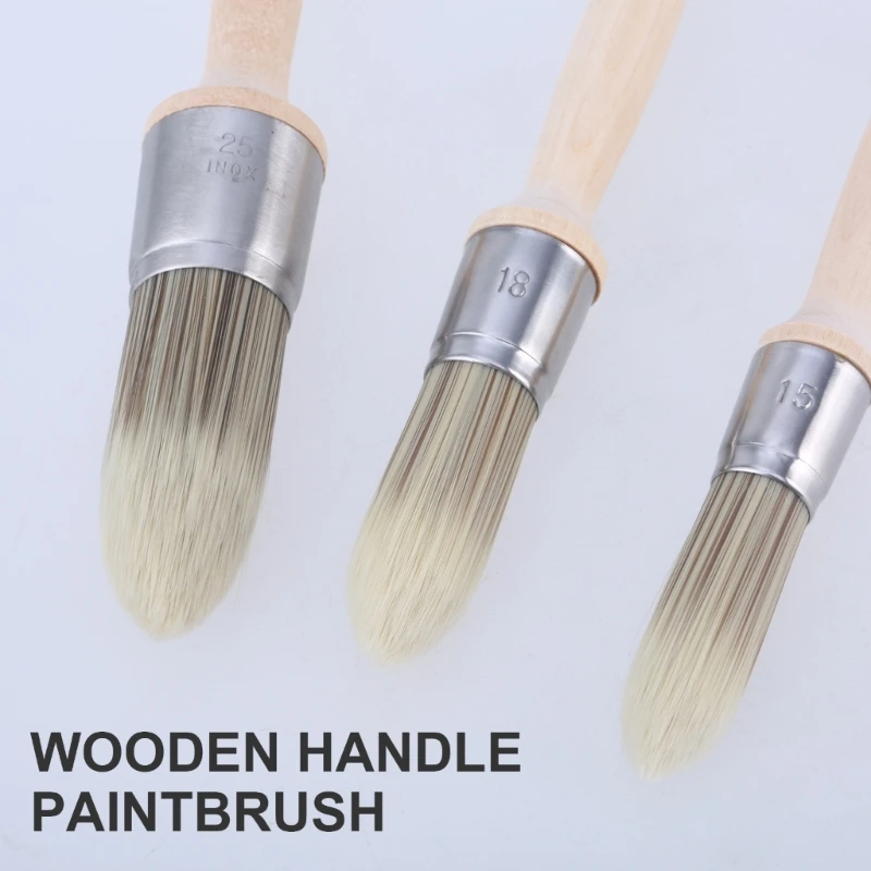 Trim Painting Tool Pointed Paint Brushes For Detailed Trim Work And Touch Ups In Narrow Area Edges Painting Tool, A0KF