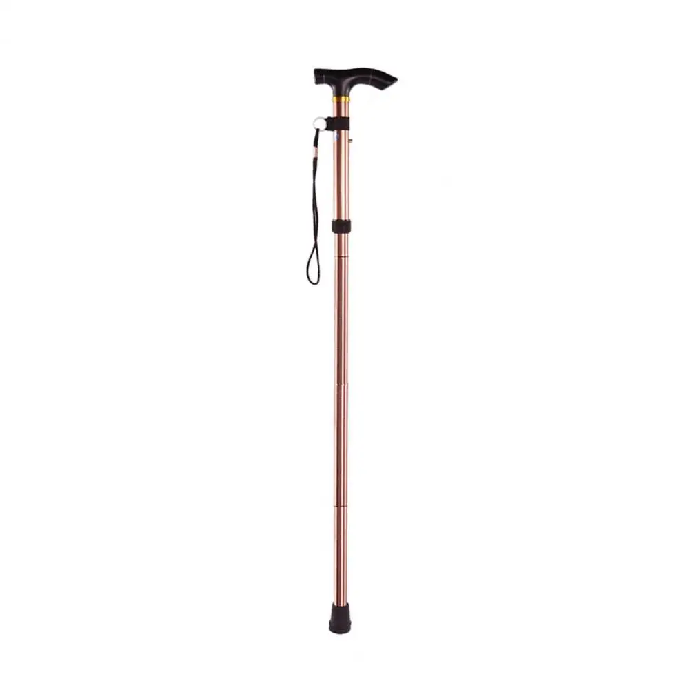 Retractable Walking Stick Ultralight Collapsible Trekking Pole with Ergonomic Handle Non-skid Adjustable Foldable for Outdoor