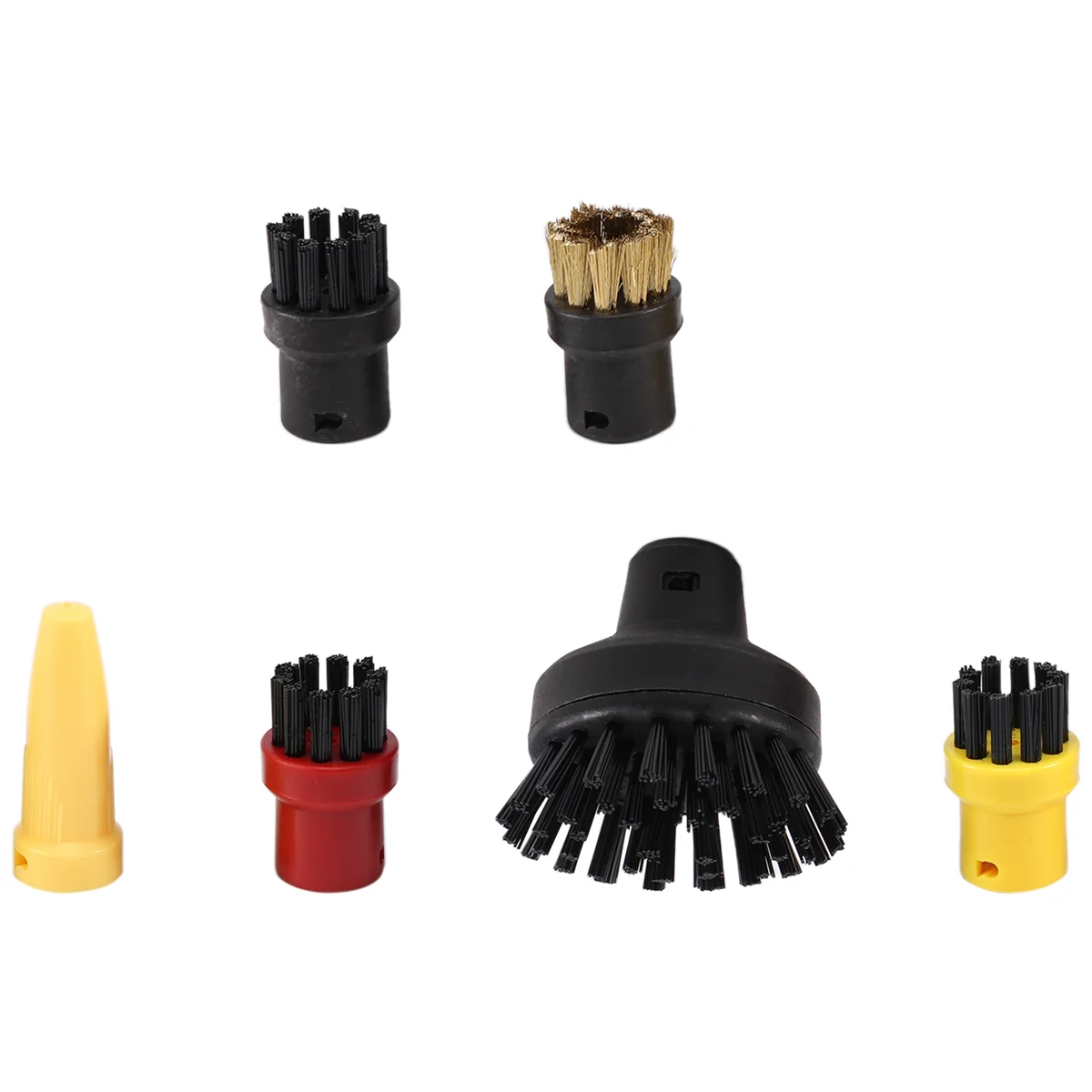 popolare piccola spazzola rotonda spazzola in rame pulitore a vapore testina per pulitore a vapore Karcher serie SC SC1 SC2 SC3 SC4 SC5 SC7