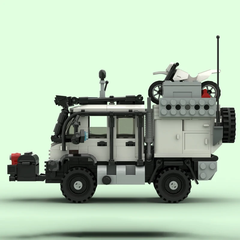Nieuw MOC bouwsteenmodel ultieme off-road avontuurlijke voertuigtechnologie modulaire kinderspeelgoed cadeau DIY-montageset