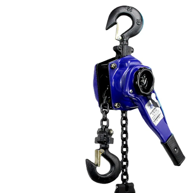 Hand Operated Chain Hoist Ring Chain Hand Operated Traction Thickened Chain Hoist Small Household Lifting Tightener