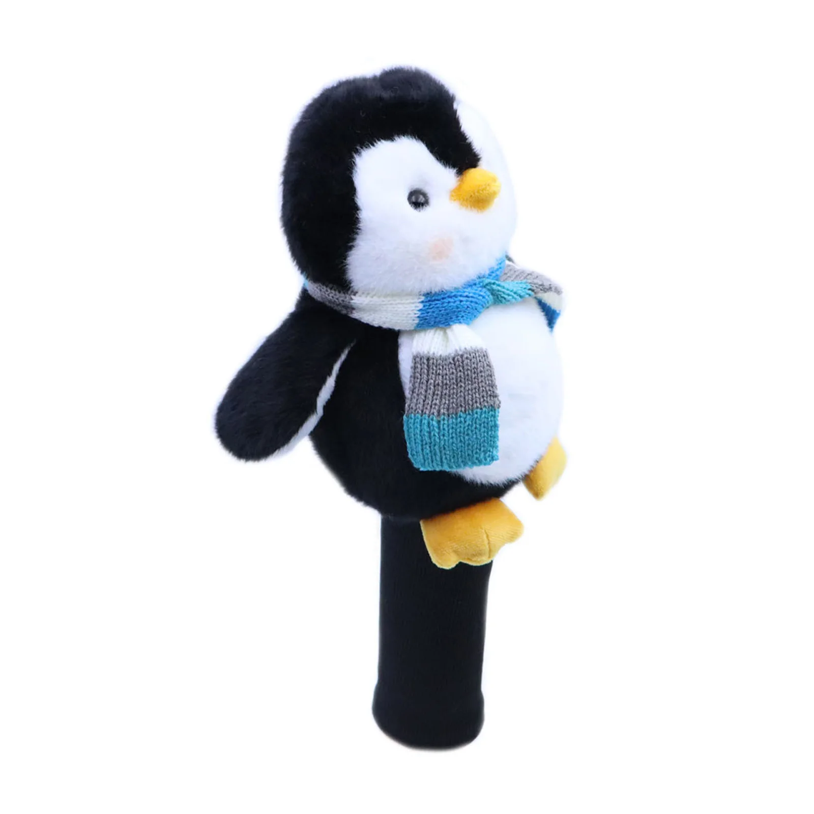 1Pc Cute Plush Penguin Golf Club Head Covers FW Cartoon Animal Golf Headcover Accessory