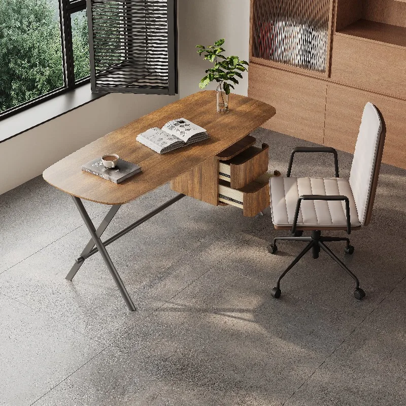 Desk Adult Home Study Long Table Modern Simple Italian Computer Desk