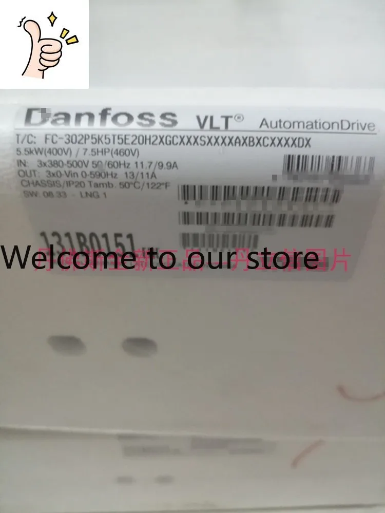 Original Danfoss FC-302P5K5T5E20H2XGCXXXSXXXXAXBXCXXXXDX 131B0151