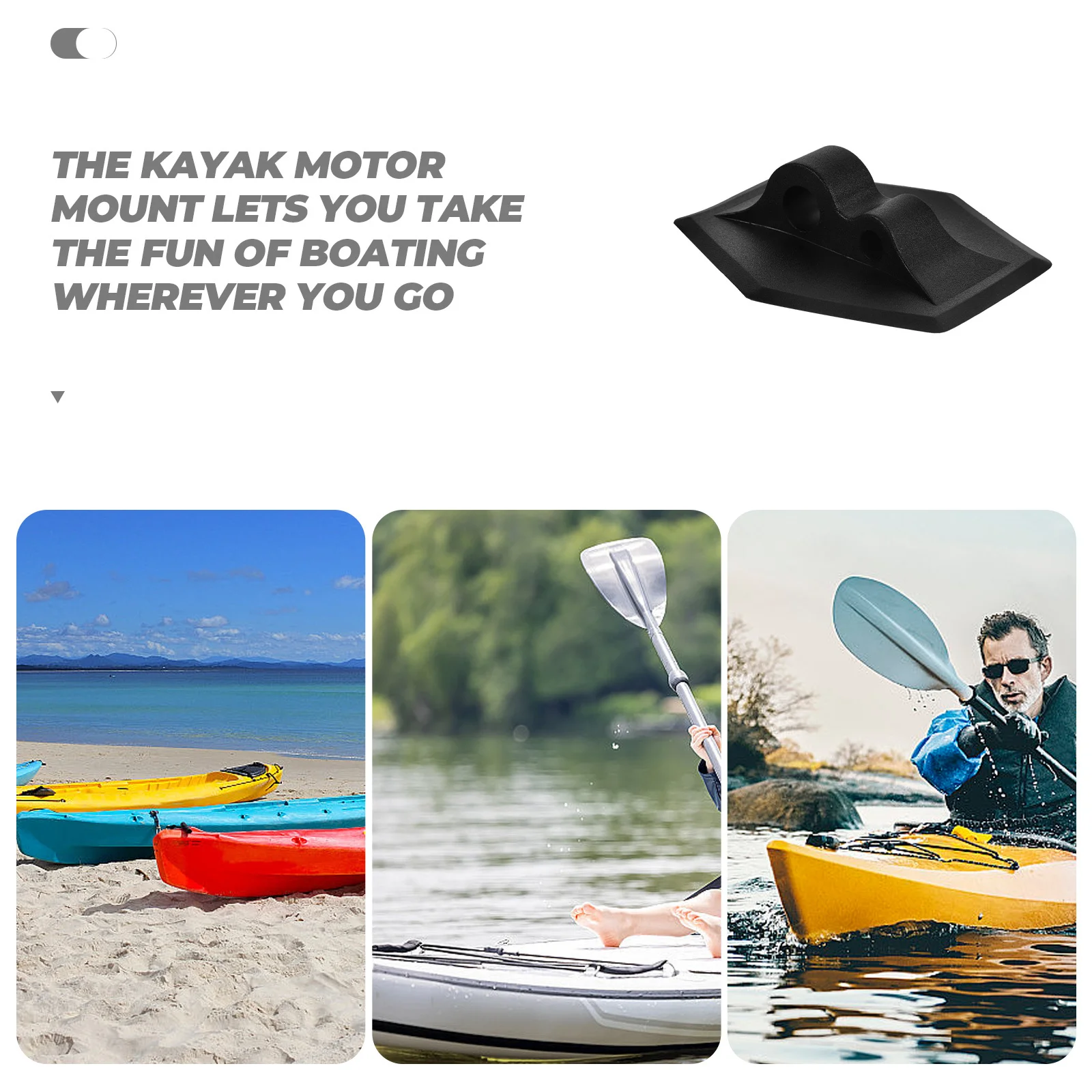 

Boat Motor Mount Bracket for Kayak Canoe Inflatable Fishing Boats Trolling Engine Support Rack Accessories