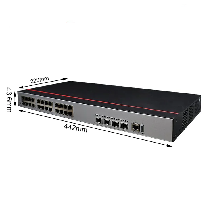 

CloudEngine 24-Port Gigabit Network Switch S5735-L24T4X-A1 with 4 for GE SFP POE and SNMP Function Layer 3
