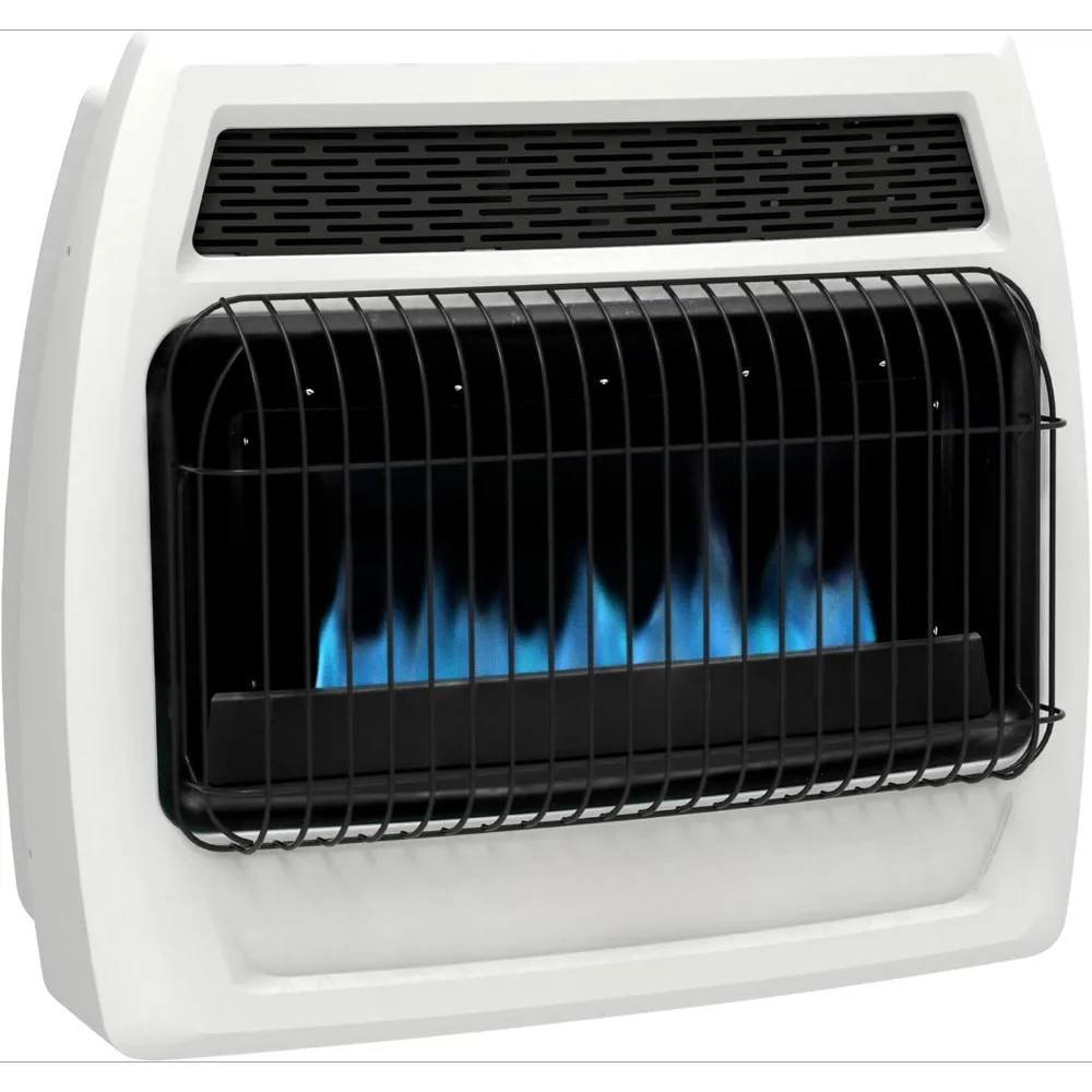 BFSS30NGT-4N 30,000 BTU Natural Gas Blue Flame Thermostatic Vent Free Wall Heater,Color  White 10.51