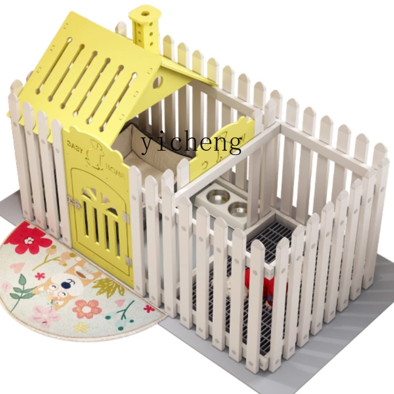 XL Pet Fence Dog Crate Indoor Villa Sunshade Small Dog Fence Balcony