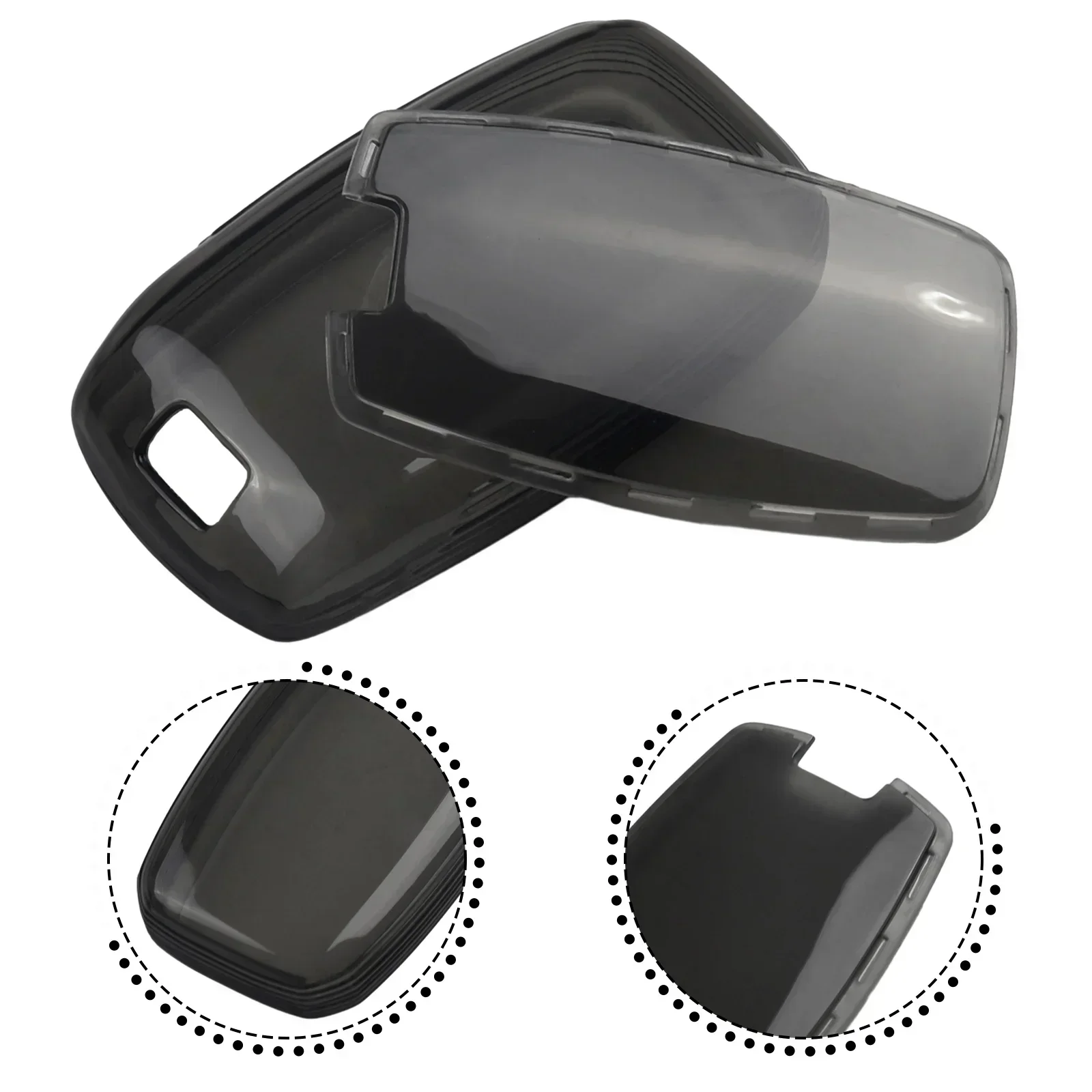 

Car Remote Key Case Cover Shell-Fob For-Kia For-Sportage ForOptima Sorento Soul Black Transparent Key Fob Case Cover Car Accesso