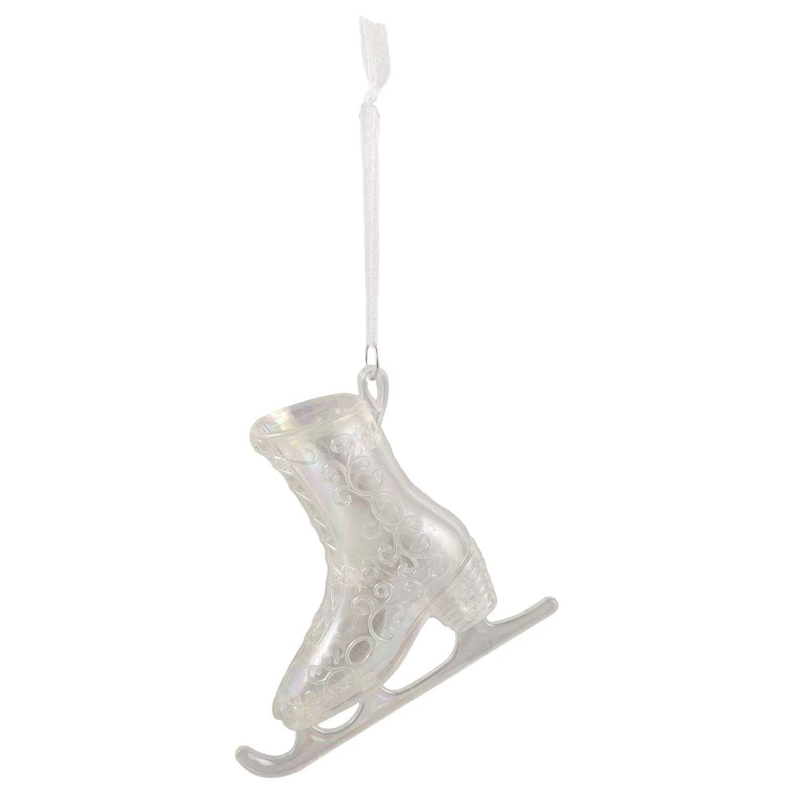 

Christmas Ice Skating Ornament Acrylic Shoe Pendant Hanging Decor Xmas Tree Wall Door Skating Accessories Shatterproof