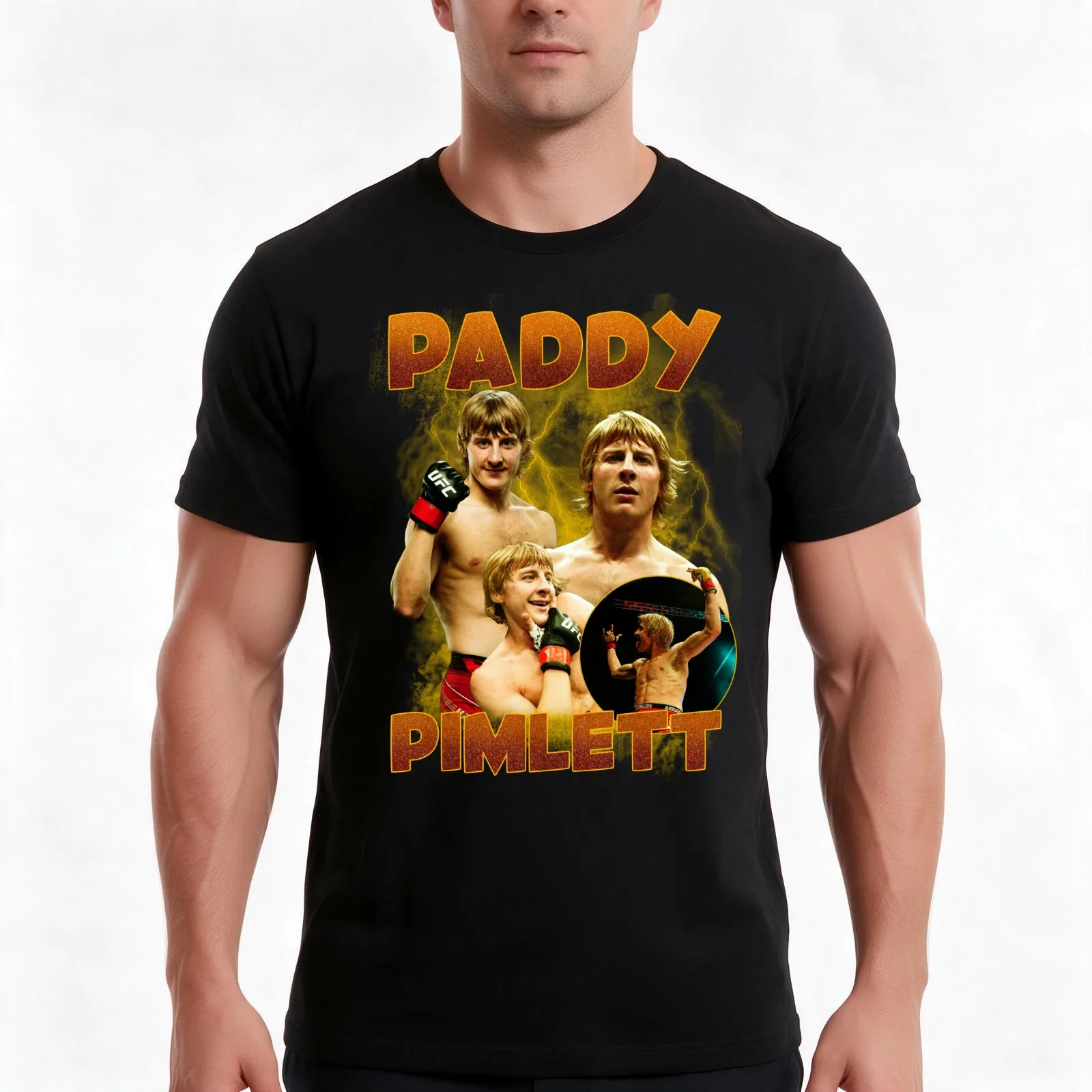 Limited Paddy Pimblett T-Shirt, Summer Casual Cotton Tee, Oversized Streetwear Tops, Vintage Graphic Print, Unisex Men Women