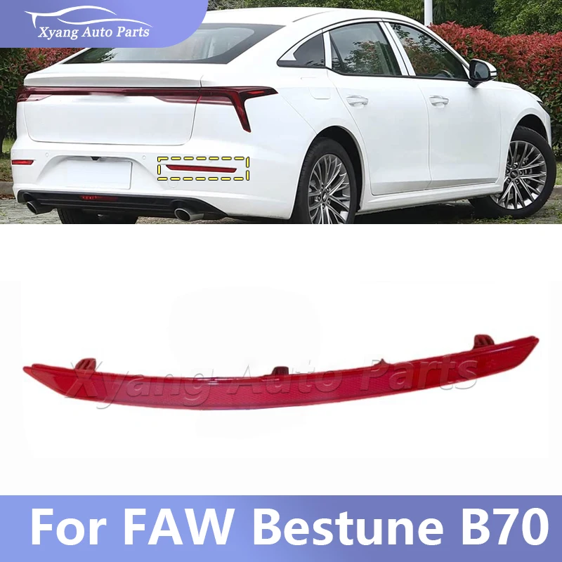

Rear Bumper Reflector Rear Plastic Decor For FAW Bestune B70 2020 2021 2022 2023