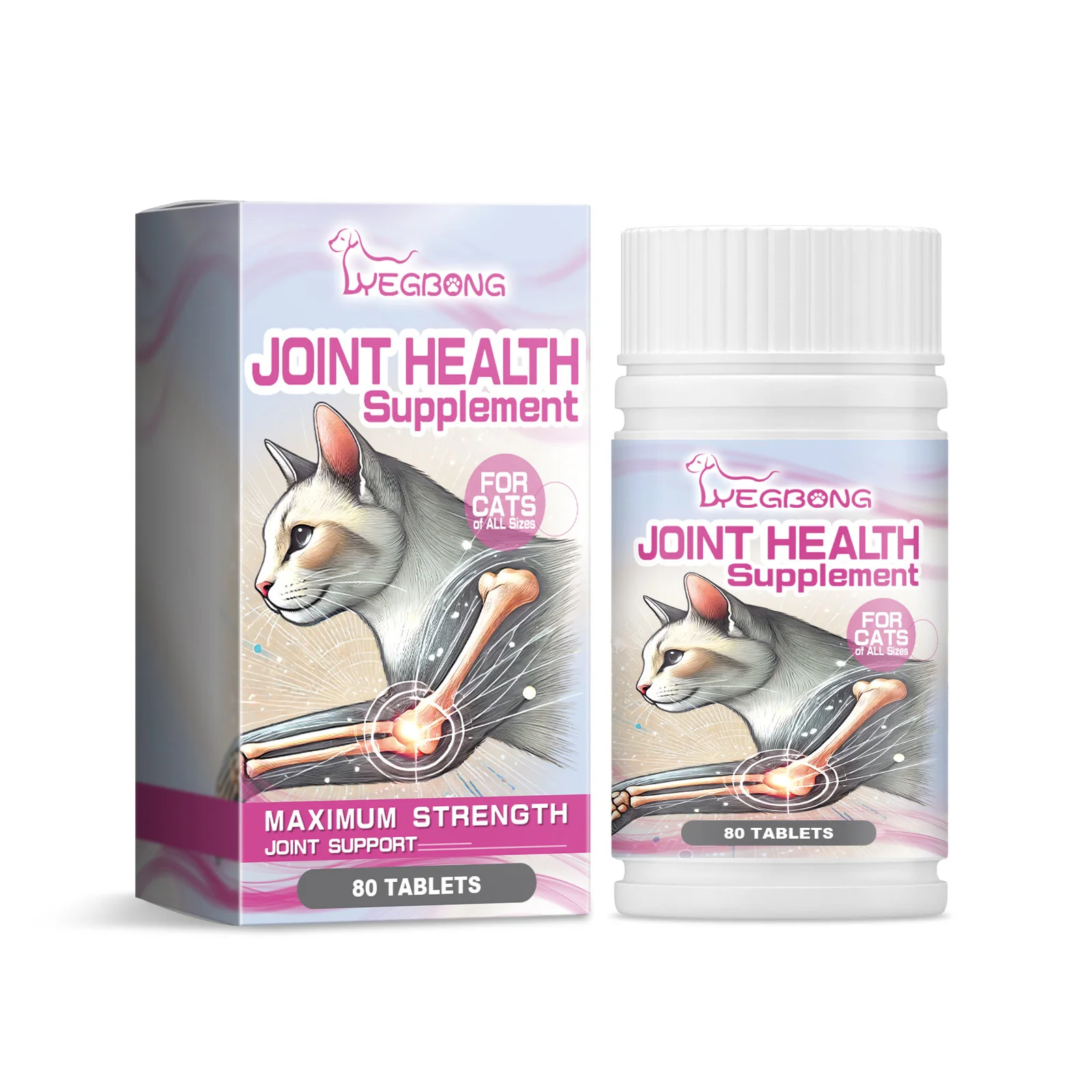 

Yegbong Tablets Cat Pet Joint Health Care