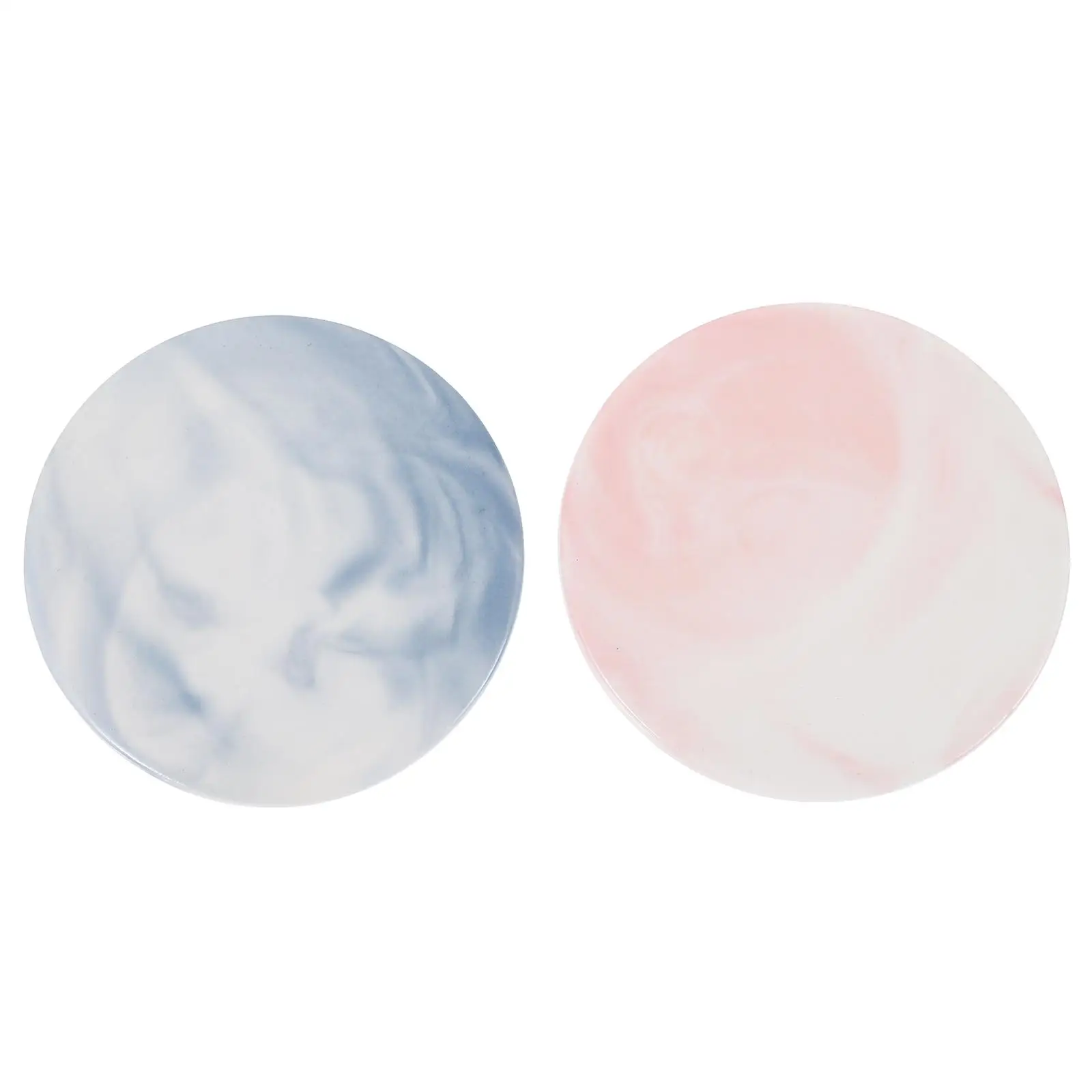 

2 шт. керамическая сургучная печать, термостойкая антипригарная многоразовая сине-розовая круглая подставка для штампов, инструменты для рукоделия