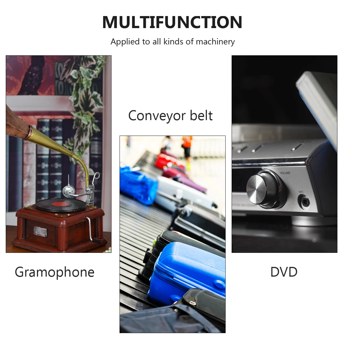 

2pcs Cassette Belt Recorder DVD Drive Turntable Strap Premium Rubber Belt Durable Replacement Backup