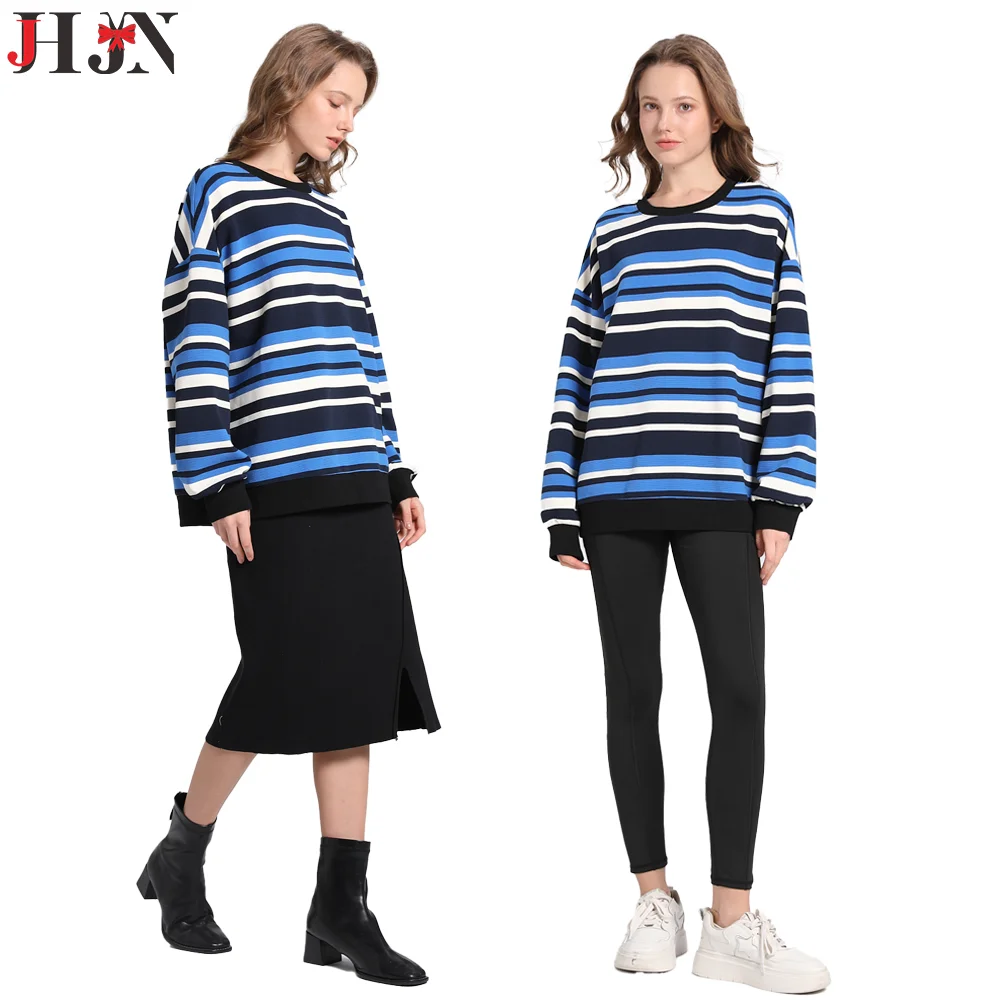 Autumn 2024 Independent research and development new pattern stripe easy Head cover street Casual hoodie