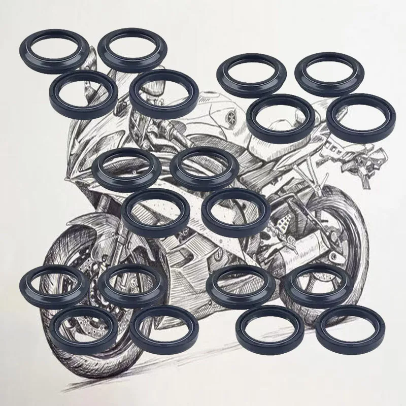 

42x54x11 Motorcycle Front Fork Oil Seal Dust Seal For Kawasaki ZX10R NINJA 1000 VULCAN CLASSIC TOURER VAQUERO 1700 ZX 10R
