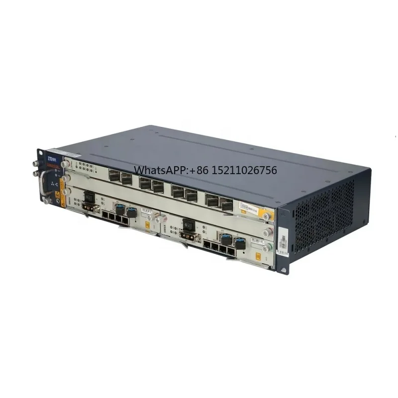 ZXA10 C320 Dual GE DC Power Chassis with 2xSMXA/1 GE Main Control Board with DC power port integrated OLT