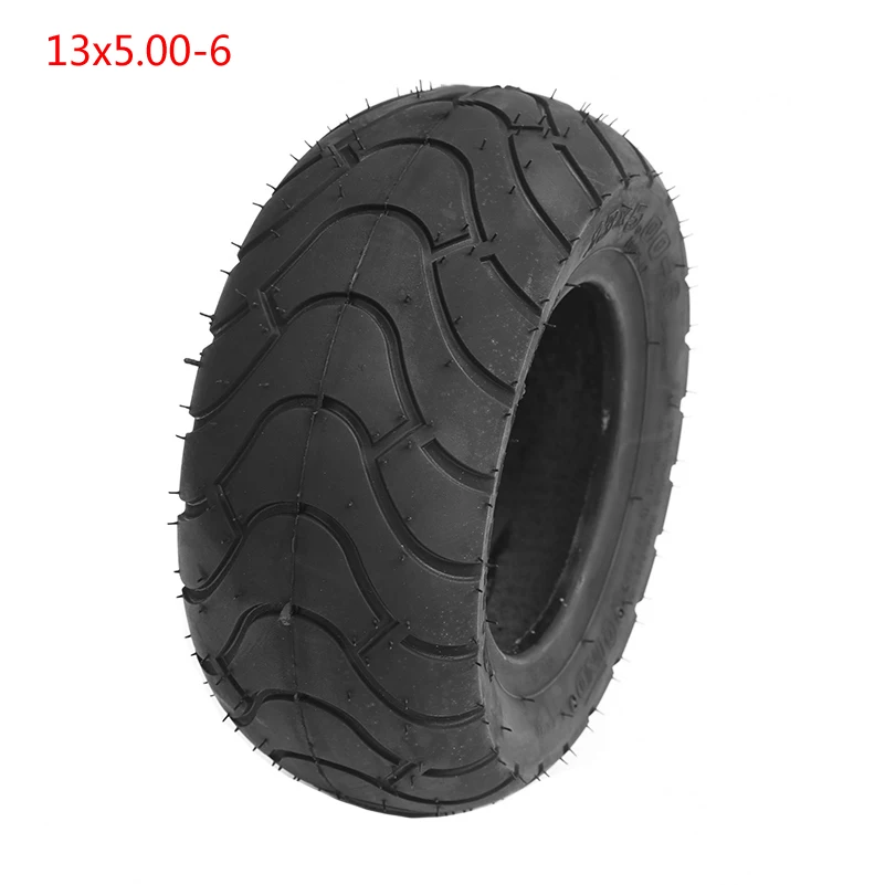 13x5.00-6 Inch Rubber Tread Tire For Folding Bike Scooters Quad Dirt Bike