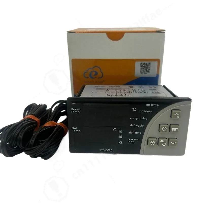 MTC‑5080 Digital Temperature Controller, Intelligent Electronic Thermostat, Cooling Defrost Control Instrument