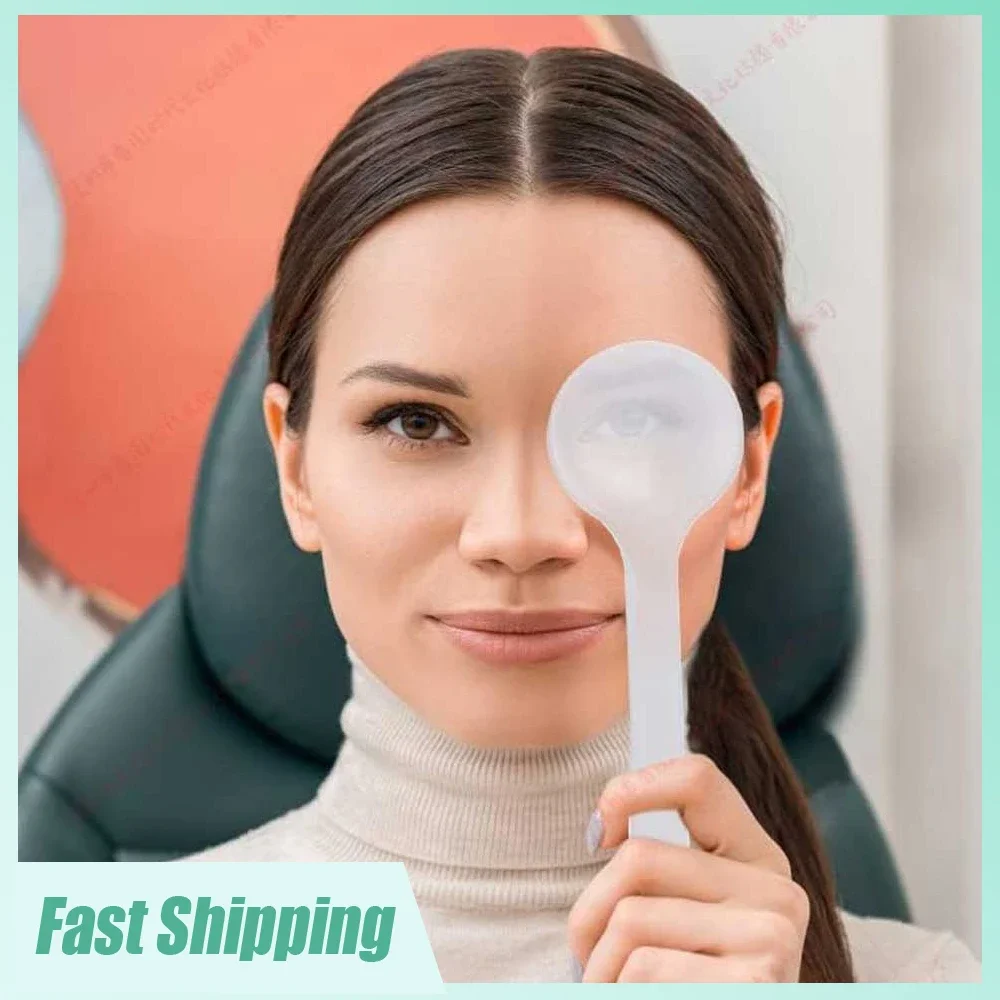 

1 шт., ручная пластина для окклюдера, прозрачная пластина для проверки зрения, экзаменатор для глаз, блок пластины, профессиональный инструмент для оптометрии